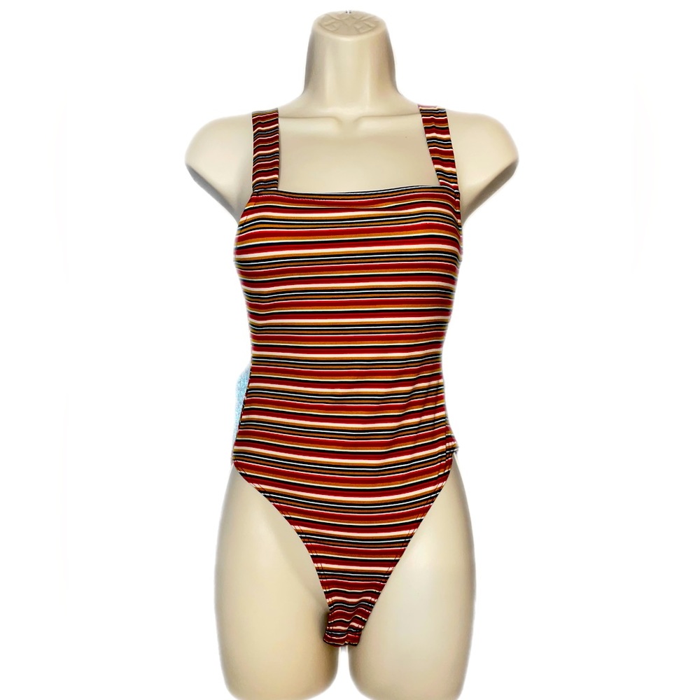 Striped Bodysuit